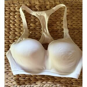 Victoria's Secret Sport White 36B/C80 Incredible Plunge High Impact Sport Bra